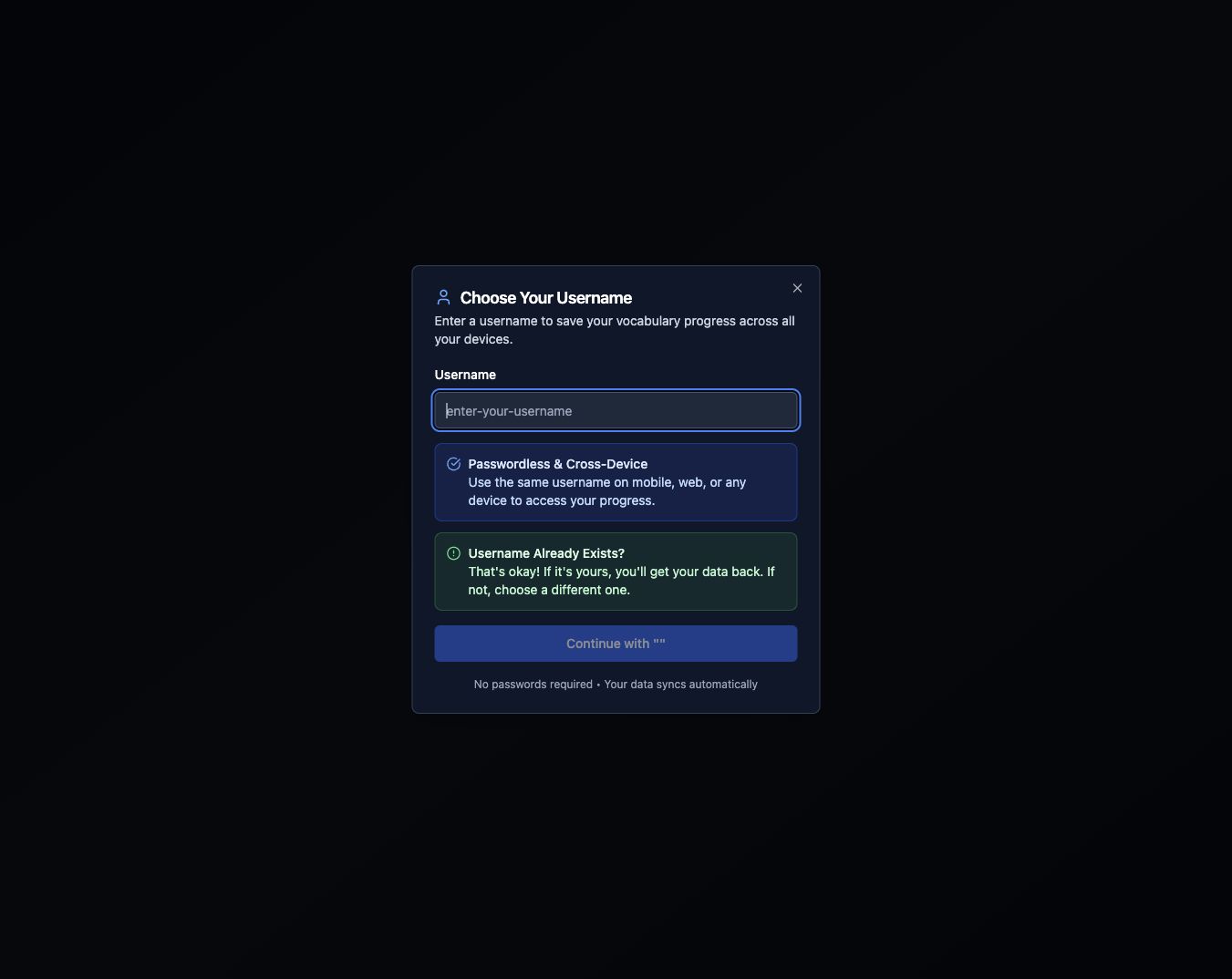 Dripwords product screenshot 1