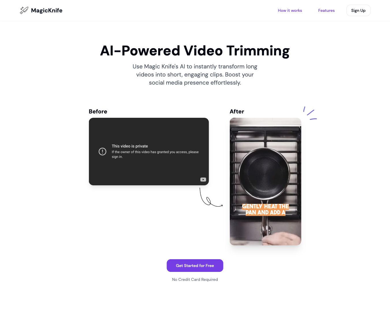 Magic Knife product screenshot 1
